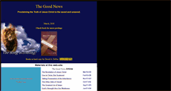 Desktop Screenshot of goodnewsarticles.com